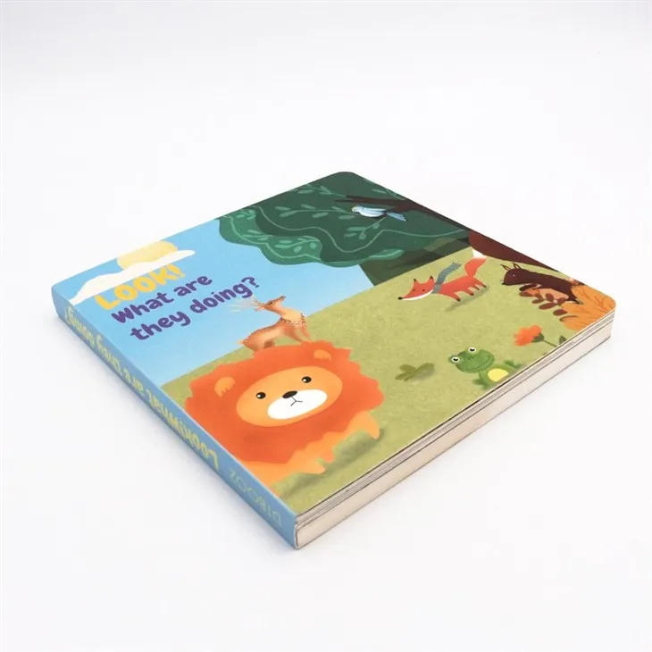 Electronic Toys Lion Animal Voice Book Use To Early Education